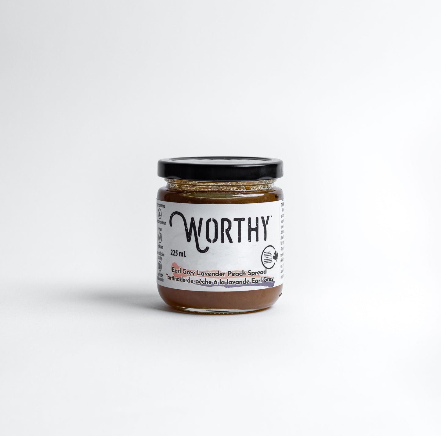 Worthy's Earl Grey Lavender Peach Spread