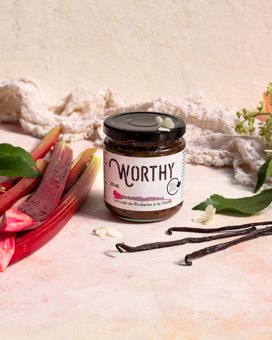 Worthy's Rhubarb & Peach Duo Spread Pack