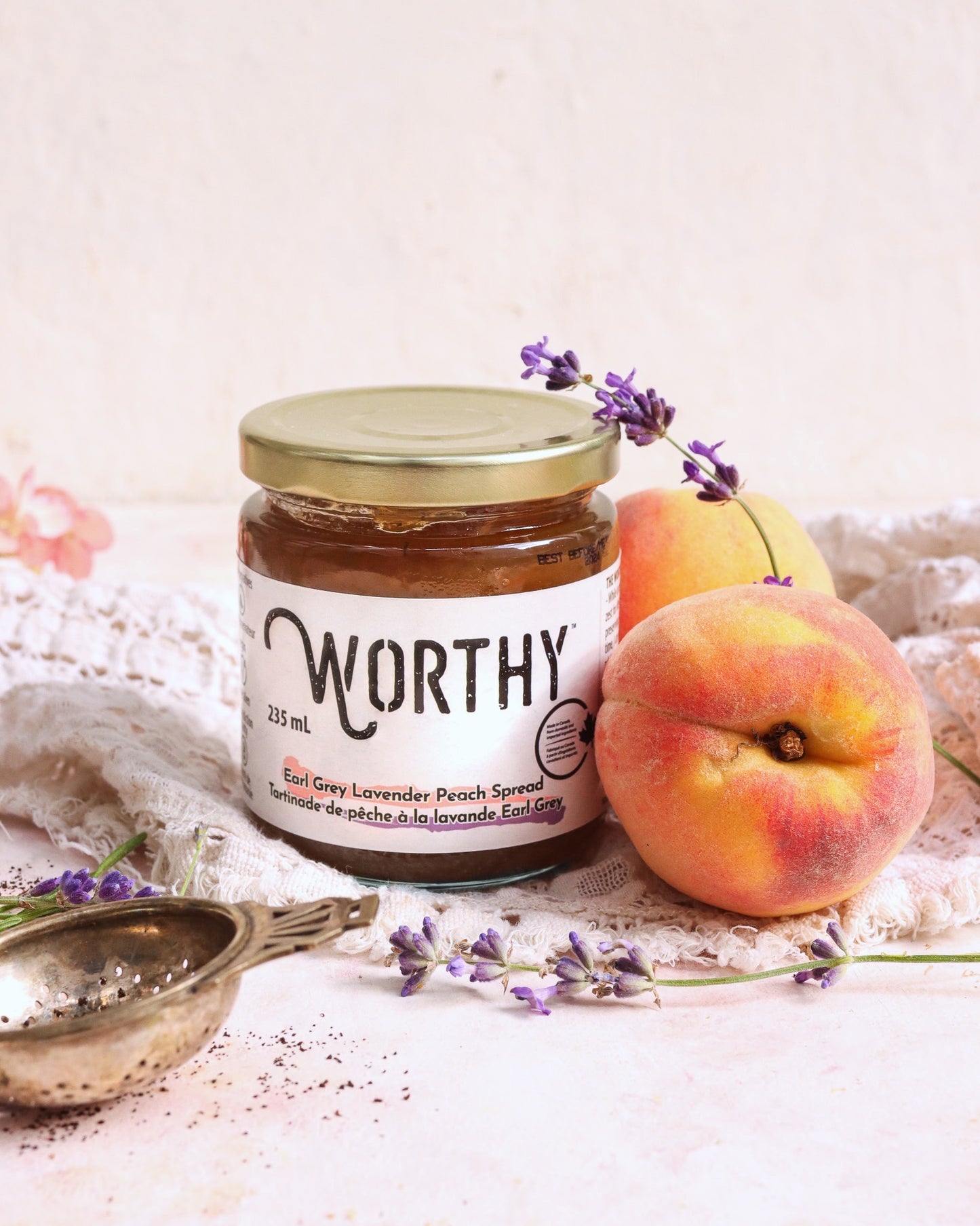 Worthy's Earl Grey Lavender Peach Spread