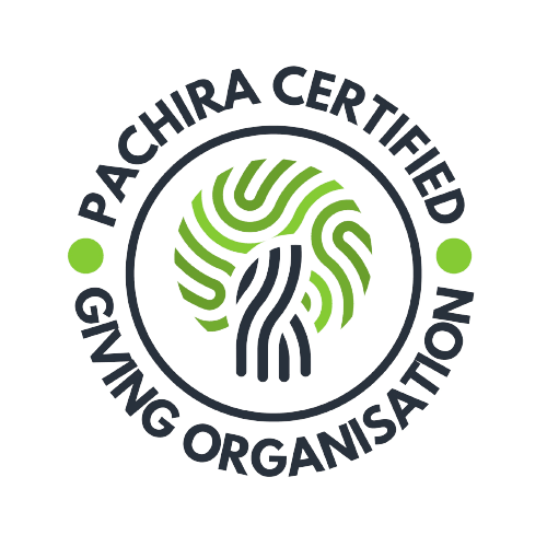 Pachira's certified giving organization recognition logo