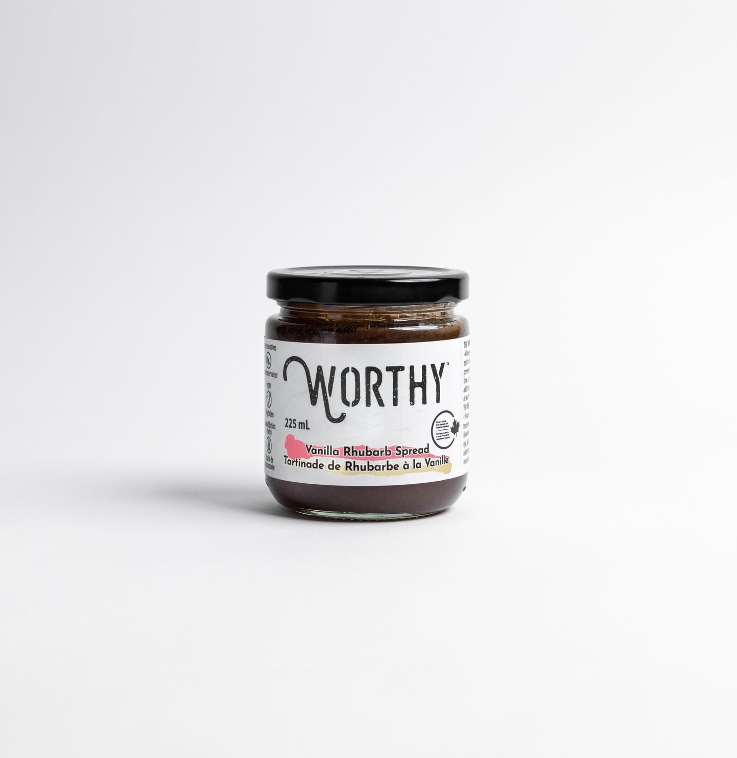 Worthy's Vanilla Rhubarb Spread