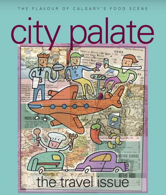 City Palate magazine cover that features an article on Worthy jams.