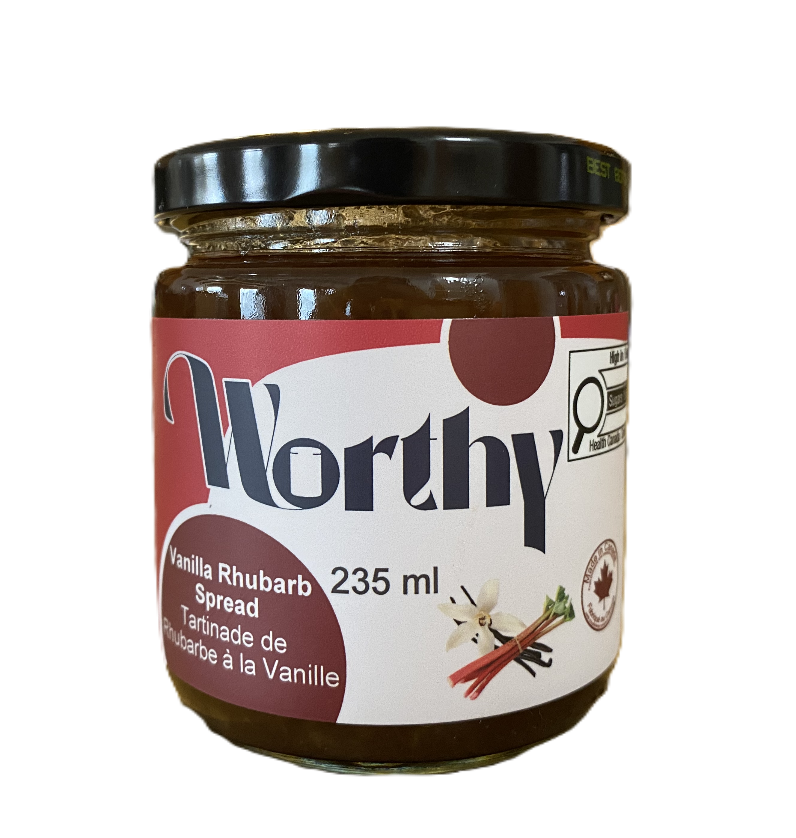 Vanilla Rhubarb Spread - Image 1